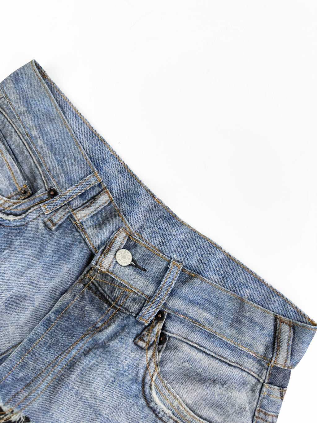 2026 Women's GS Optical Illusion Striped Dyed Jeans (FF715)