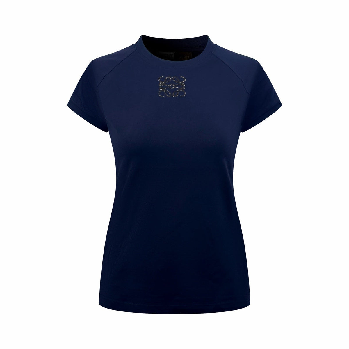 2026 Women’s GS Mosaic Embroidered Short-Sleeved Top (DD128)