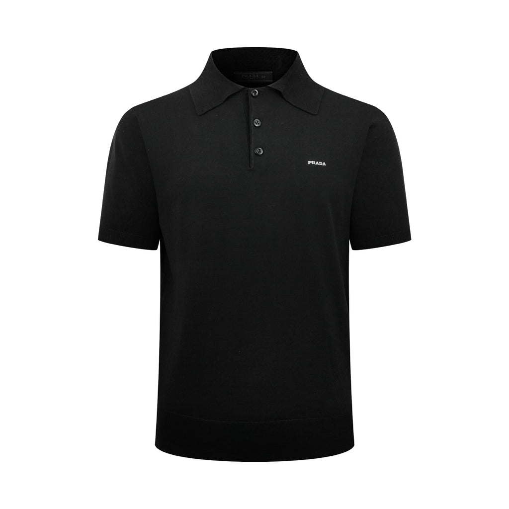 2026 New GS Embroidered Logo Polo Neck Knit Top (CC979-A60)