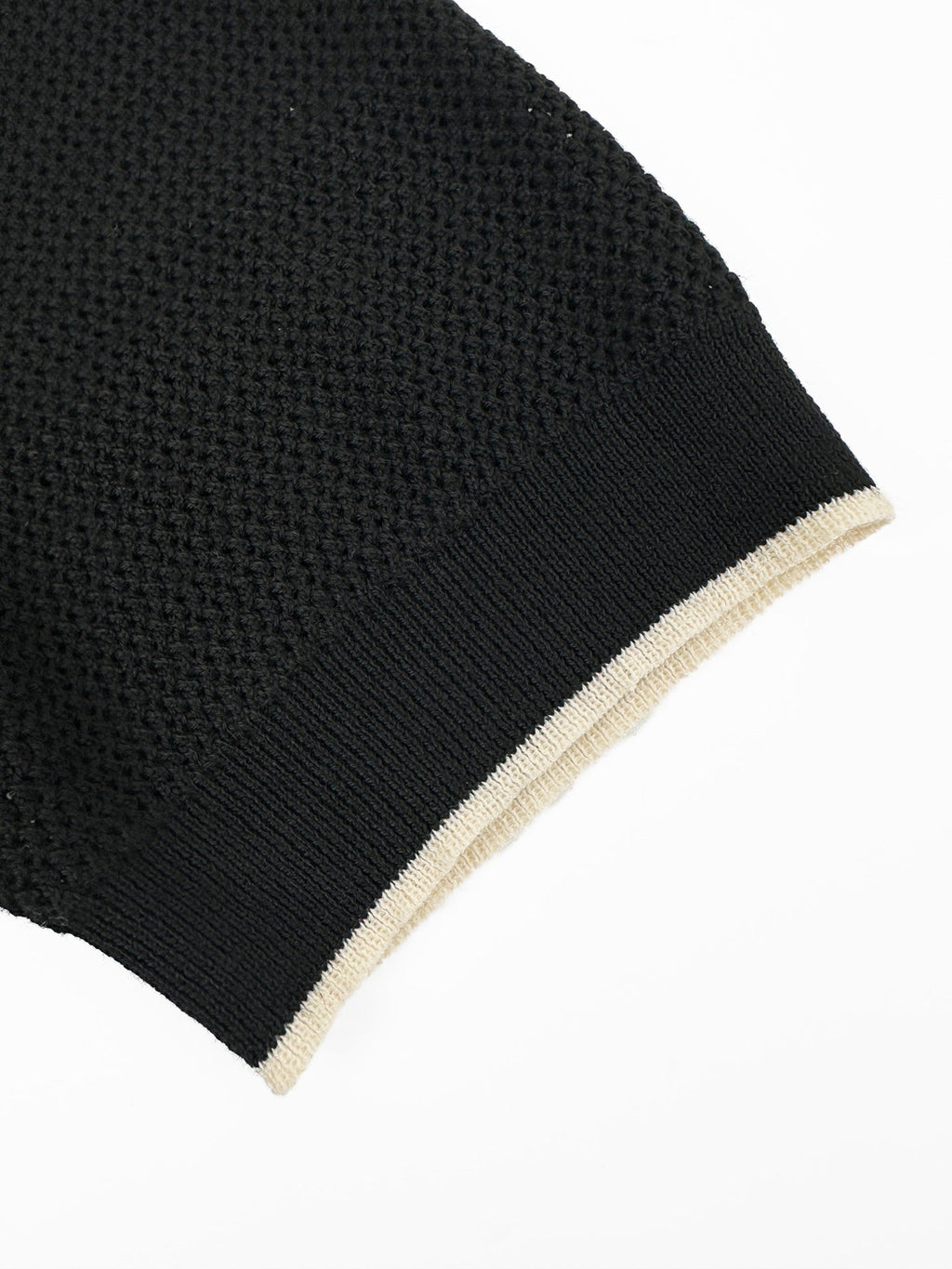 2026 New GS Logo Mesh Polo Neck Knit Top (CC983-A75)