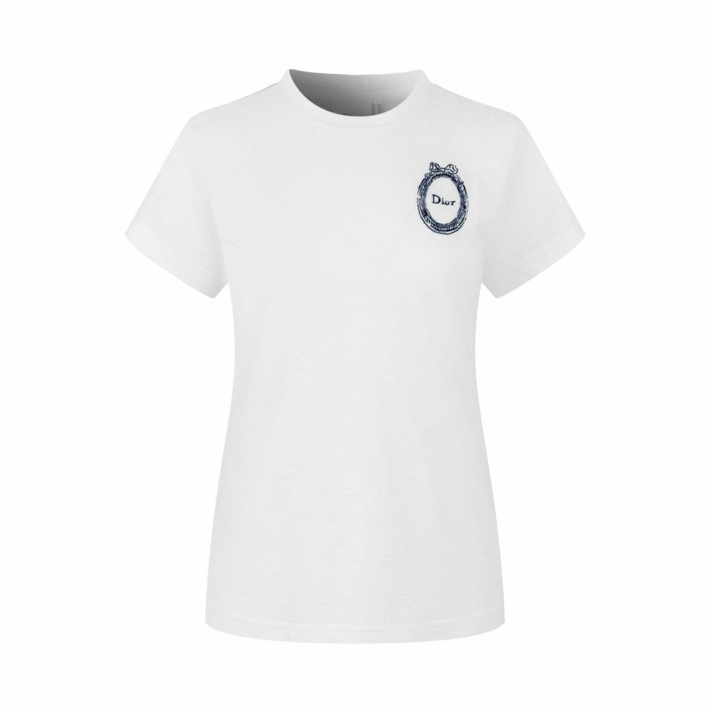 2026 Women's GS Badge Embroidered Short Sleeve (EE439)