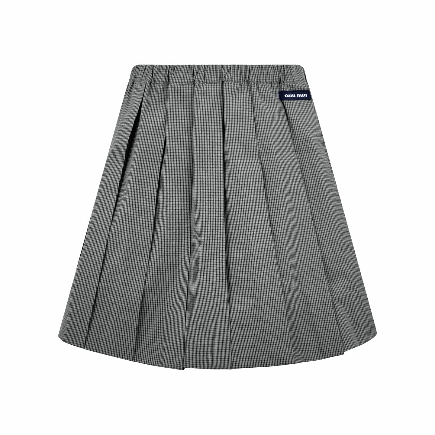 2026 Women's GS Logo Checkered Short Dress (FF767)