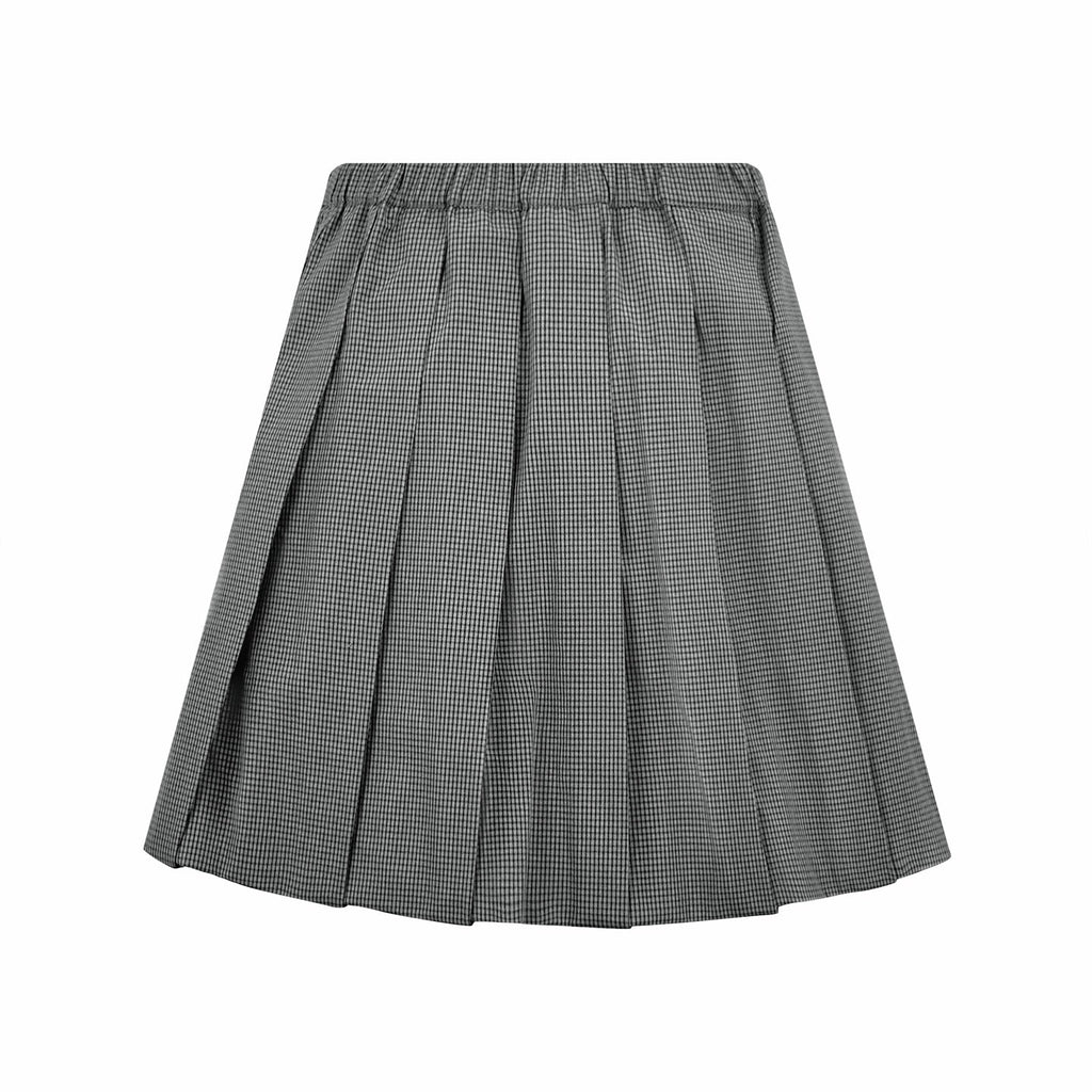 2026 Women's GS Logo Checkered Short Dress (FF767)