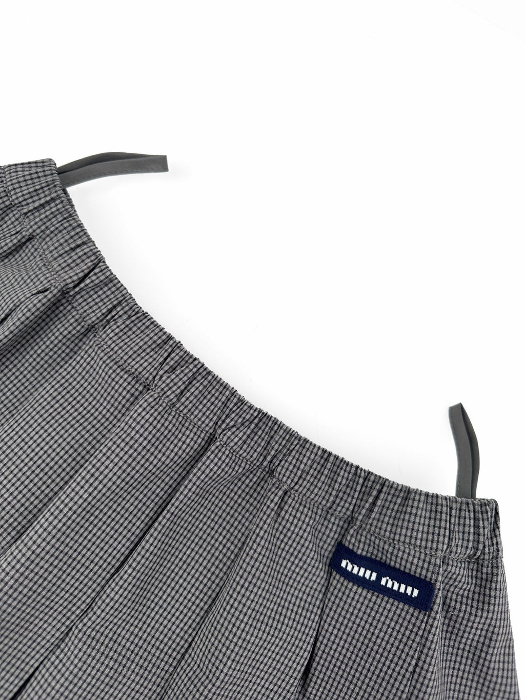2026 Women's GS Logo Checkered Short Dress (FF767)