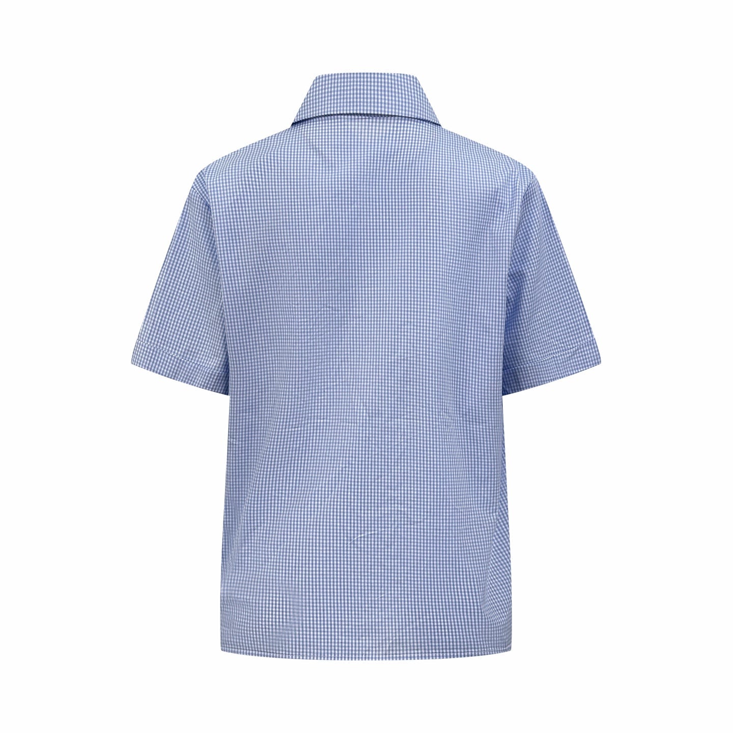 2026 Women's GS Logo Embroidered Checkered Shirt (FF773)