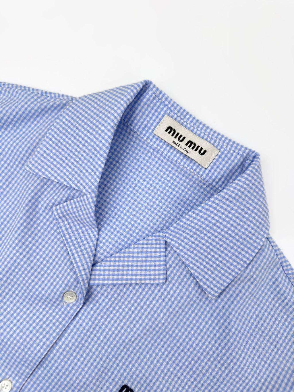 2026 Women's GS Logo Embroidered Checkered Shirt (FF773)