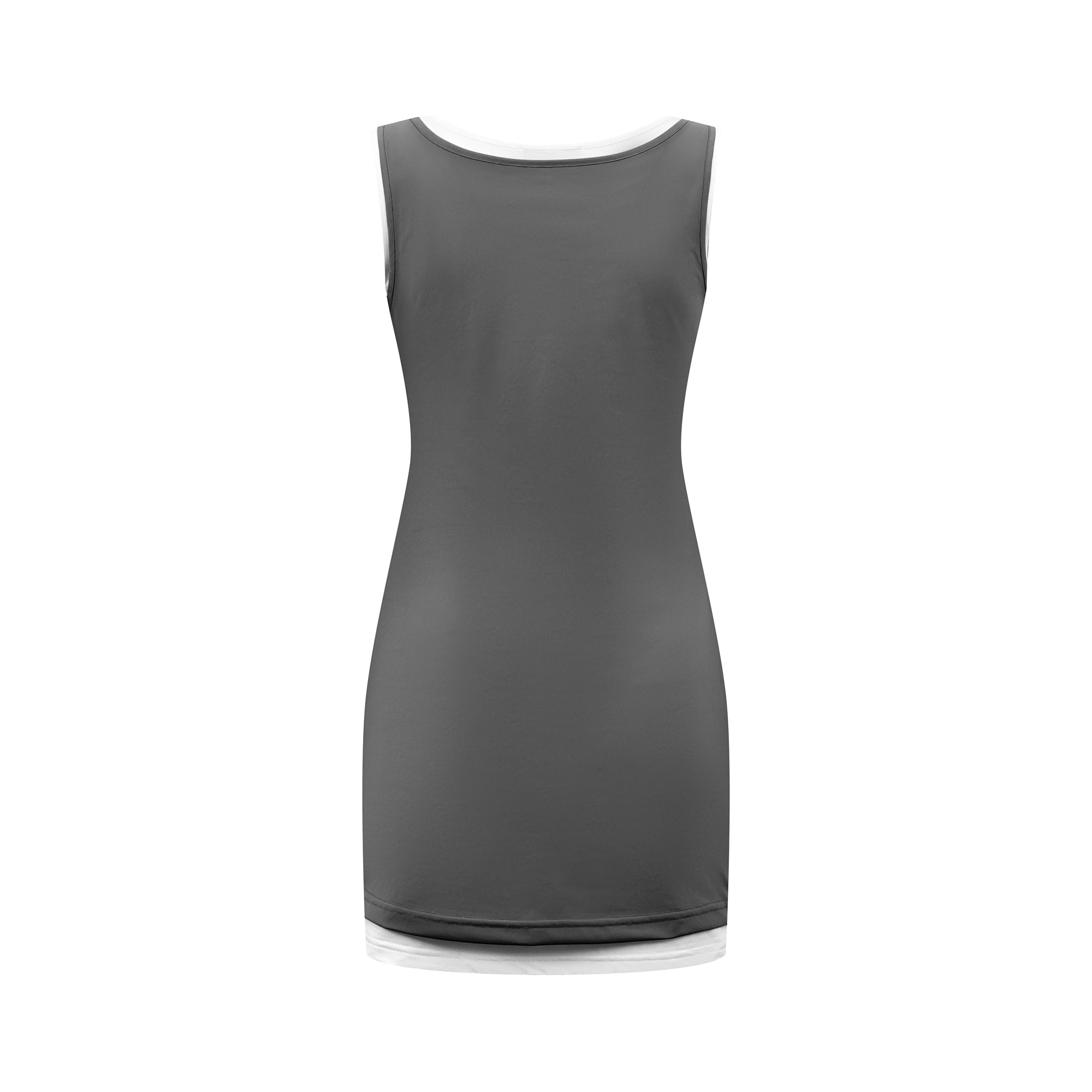 2026 Women's GS Logo Color-Contrasting Dress (FF778)