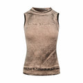 2026 Women's GS Fake Two-Piece Logo Print Tank Top (EE442)