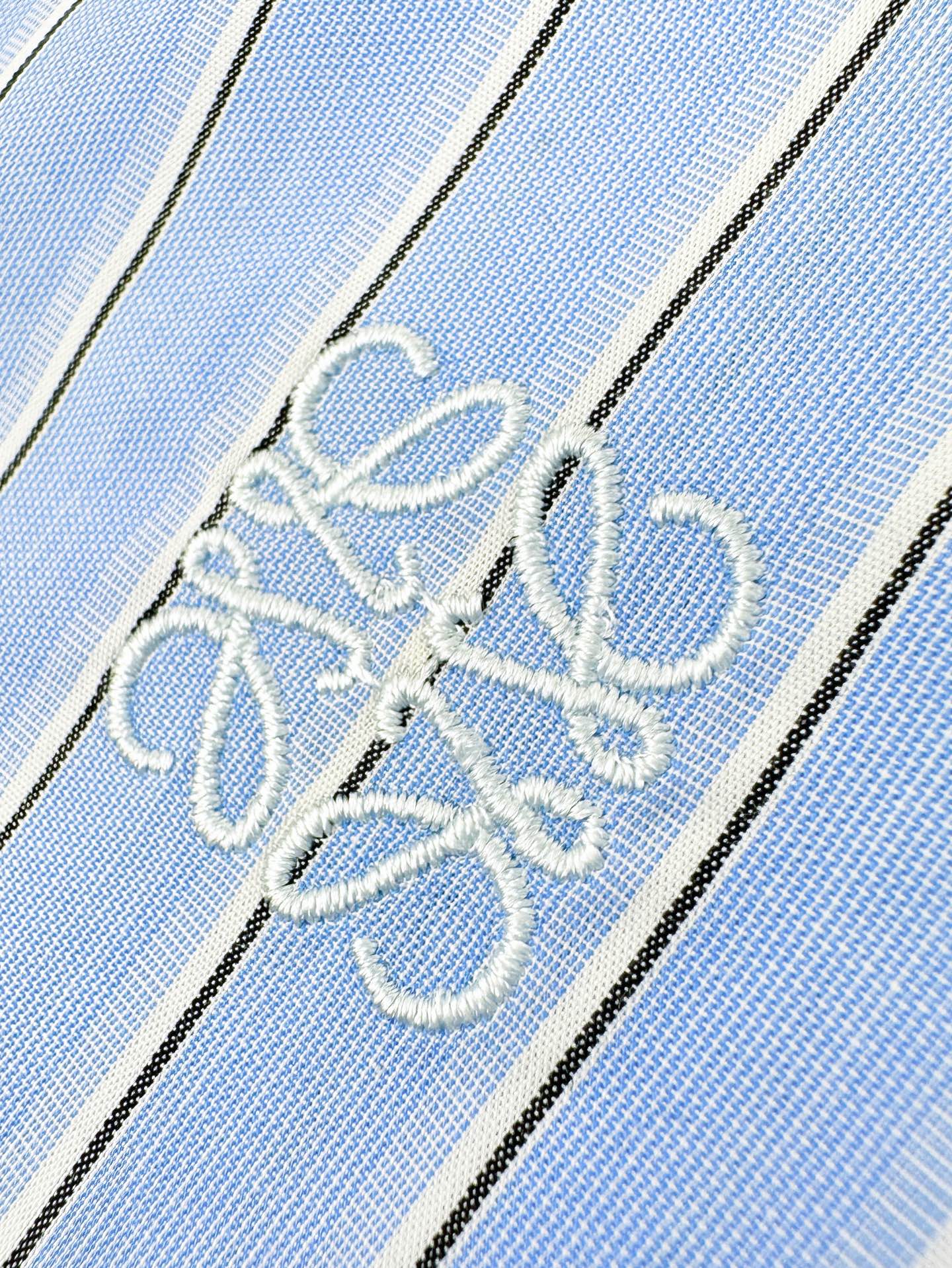2026 Women's GS Embroidered Striped Laced Shirt (FF776)