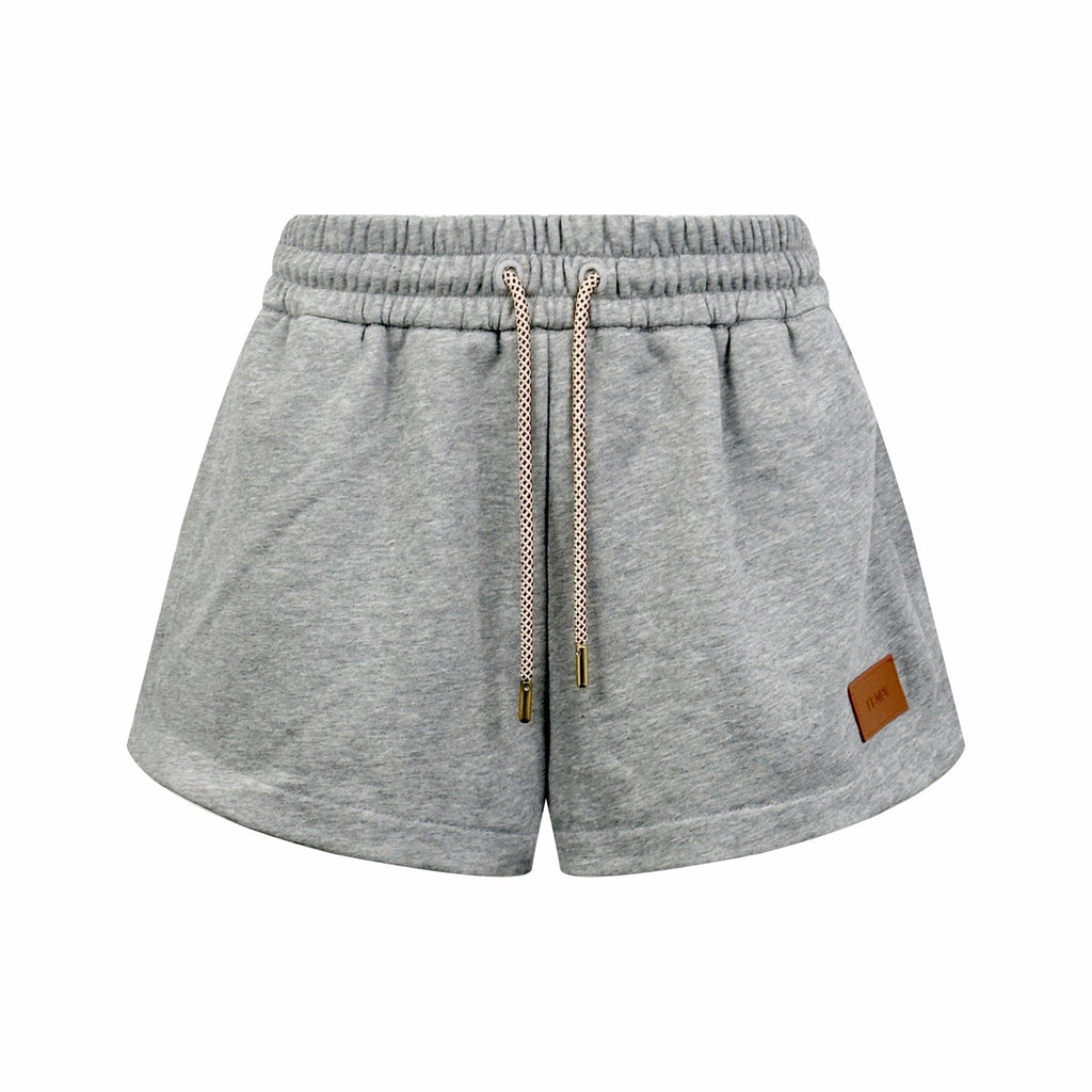 2026 Women's GS Leather Embroidered Shorts (EE445)