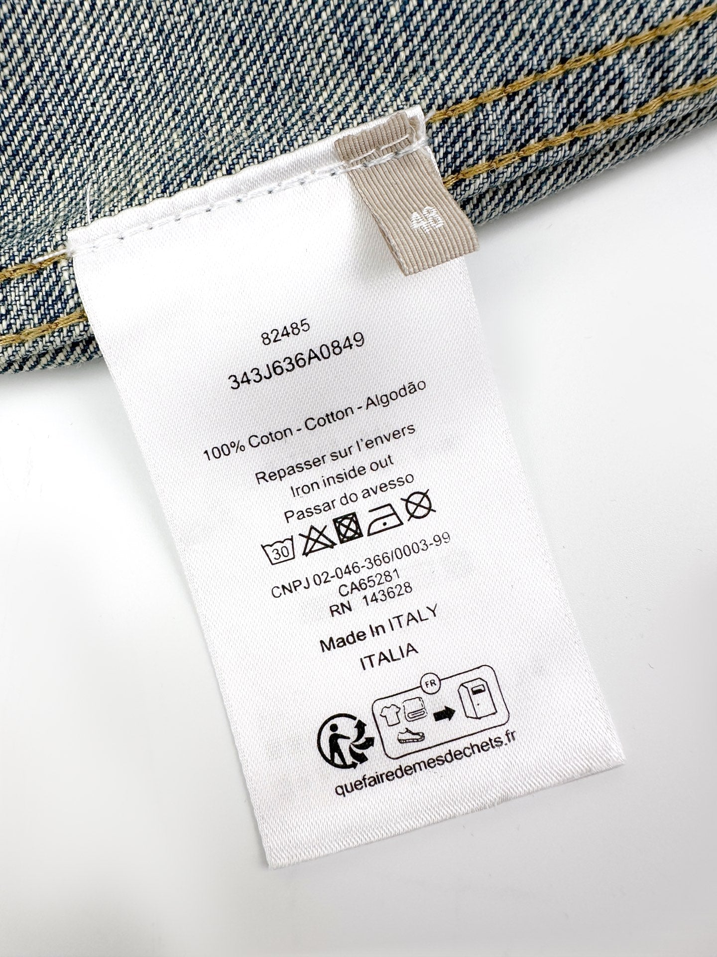 2026 New Style GS Embroidered Zipper Denim Jacket (BB865-B80)