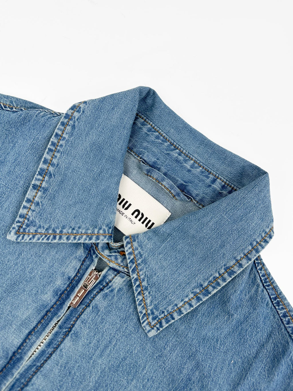 2026 Women's GS Embroidered Logo Denim Jacket (EE433)