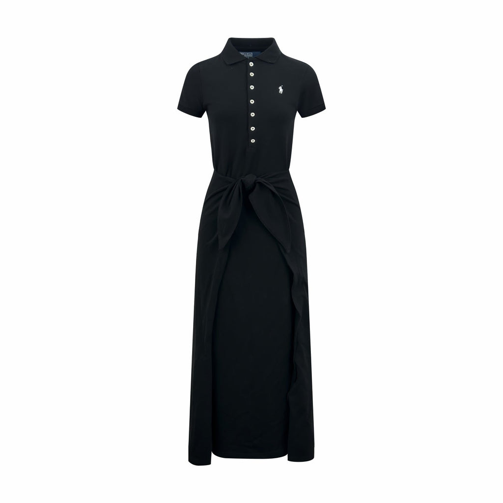 2026 Women's GS Embroidered Polo Neck Dress (FF785)