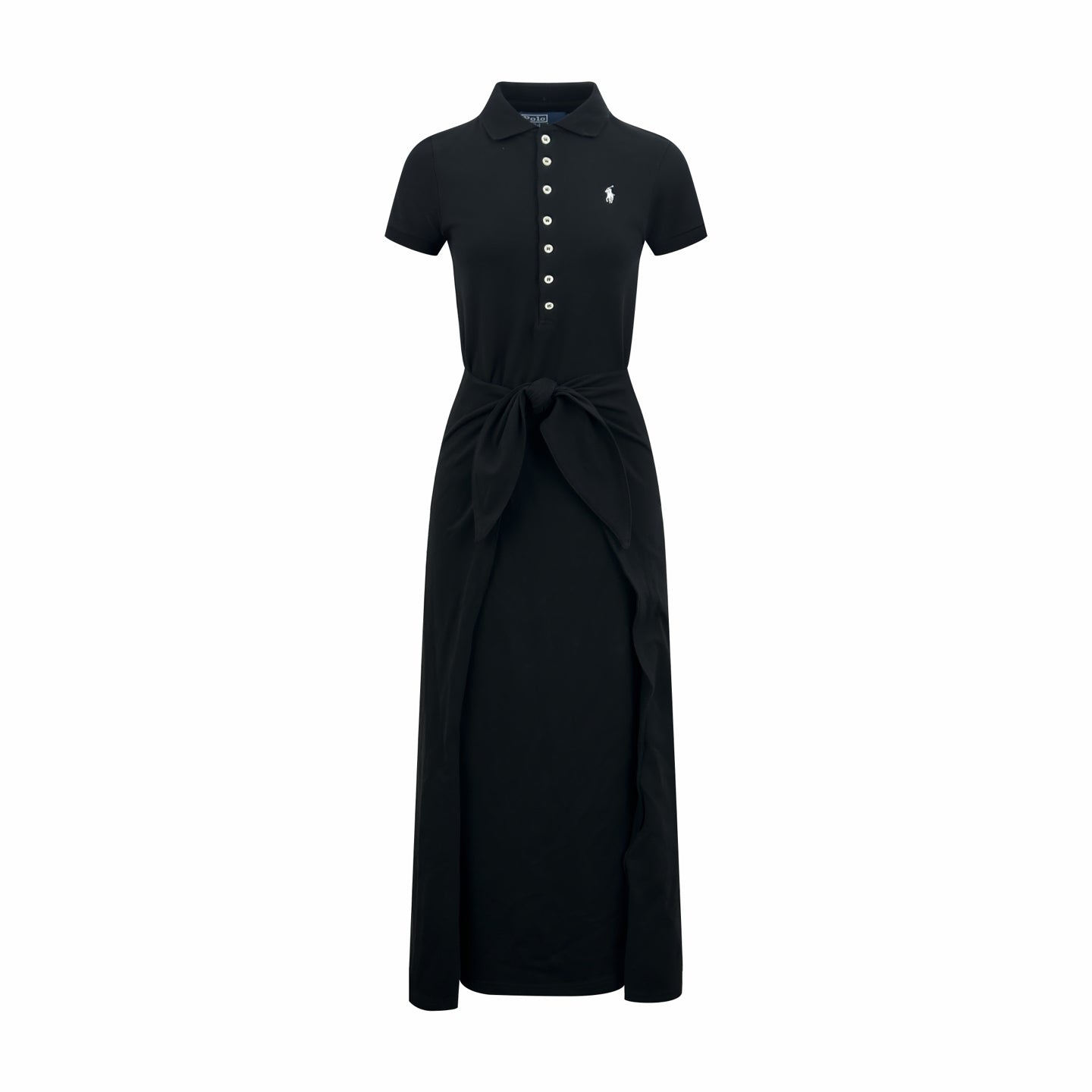2026 Women's GS Embroidered Polo Neck Dress (FF785)