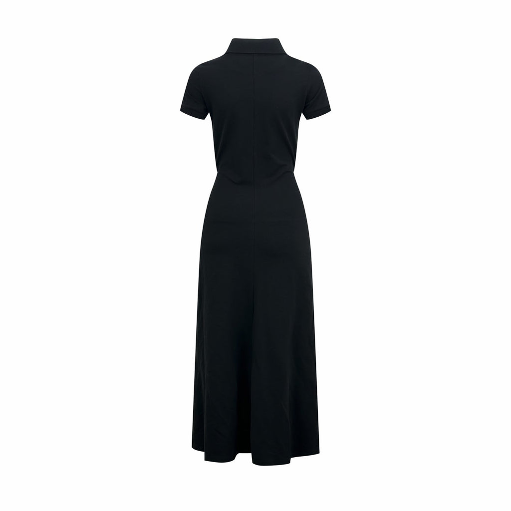 2026 Women's GS Embroidered Polo Neck Dress (FF785)