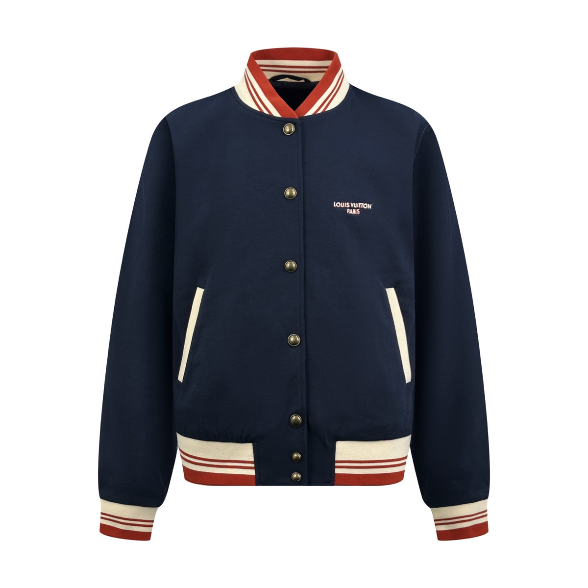 2026 New Model GS Embroidered Color-Contrasting Baseball Jacket (AA666-B60)
