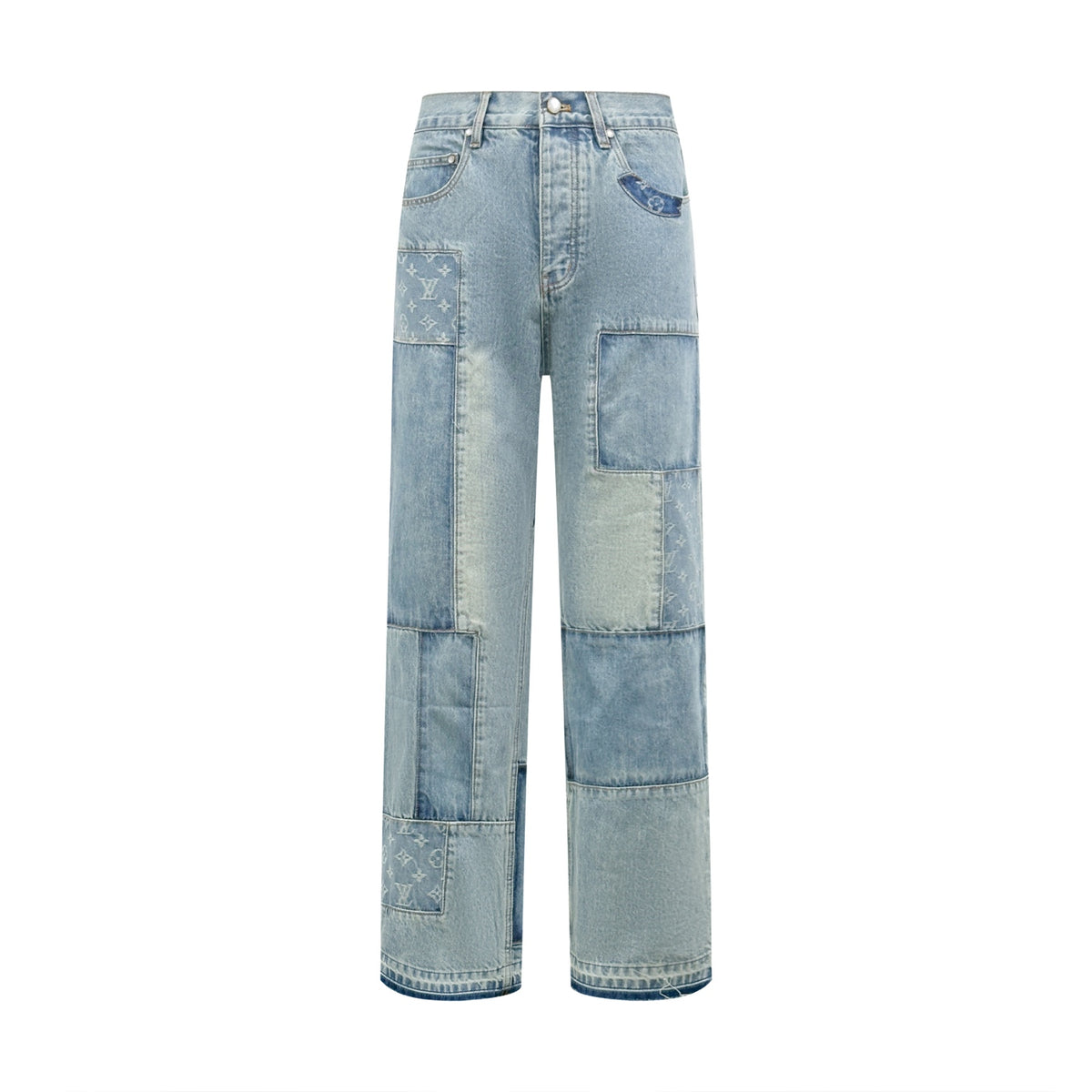2026 new model GS logo patchwork jeans (BB885-C15)