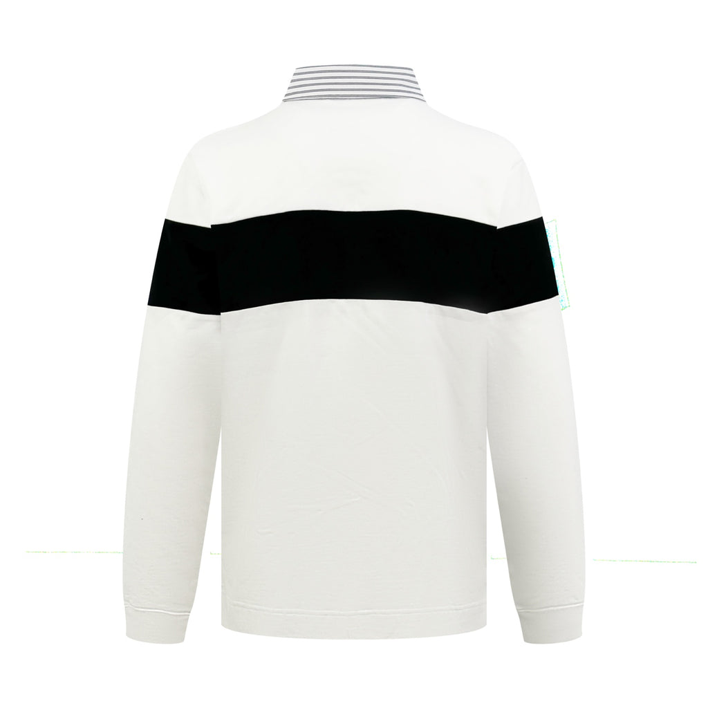 2026 New Model GS Embroidered Stripes Polo Neck Long Sleeve (BB913-A95)