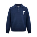2026 New Model GS Heart Patterned Knitted Polo Shirt (AA648-B25)