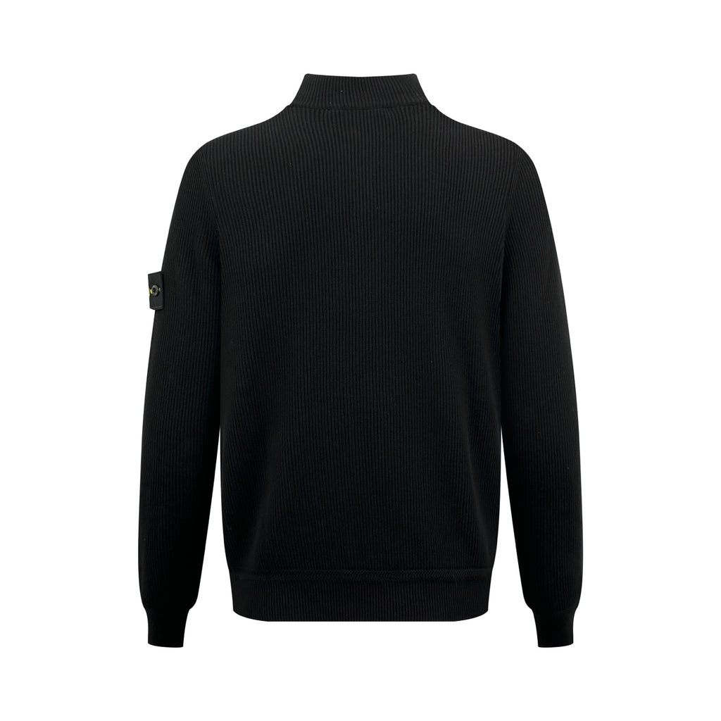 2026 New Model GS Badge Standing Collar Knit Sweater (AA1003-B10)