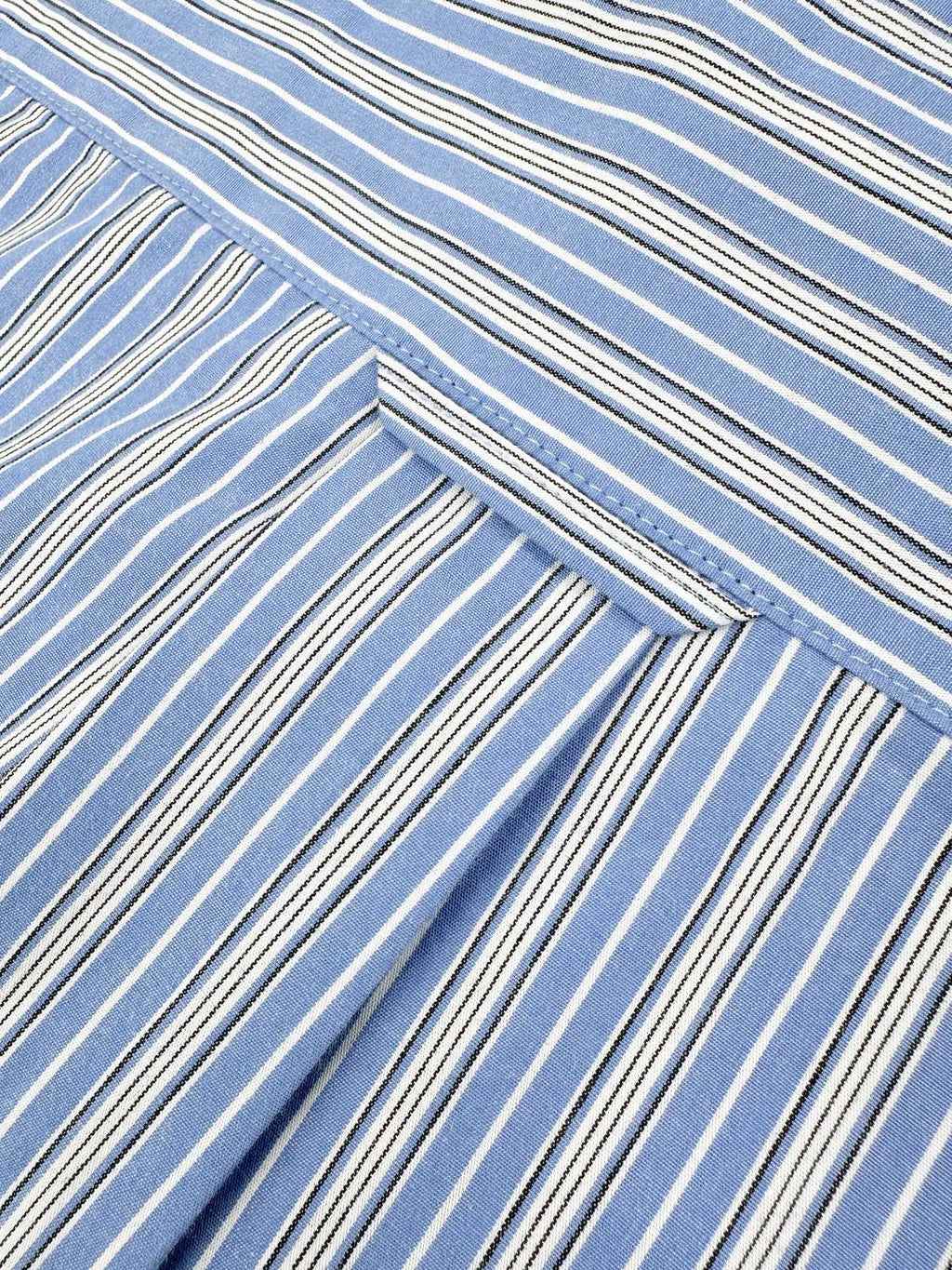 2026 New Edition GS Logo Embroidered Striped Shirt (BB4004-B35)