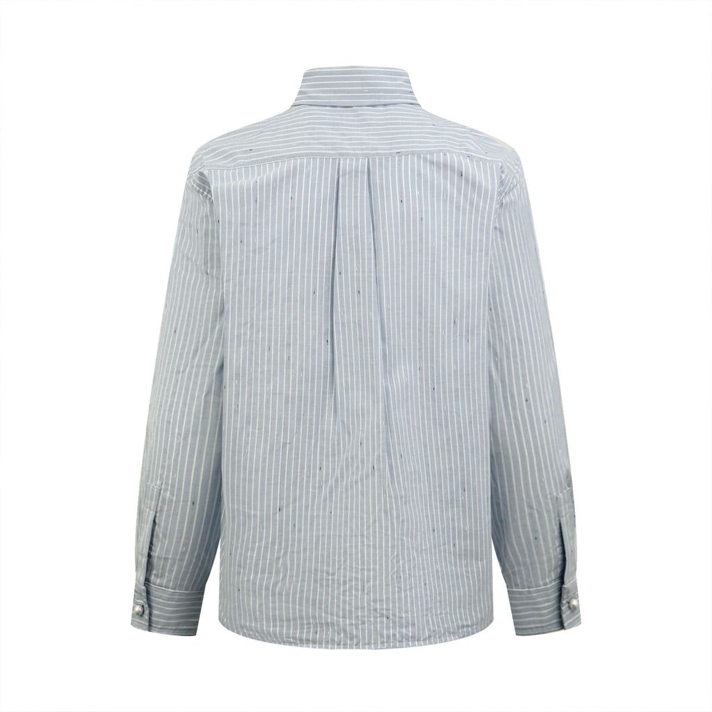 2026 New Model GS Double-C Embroidered Stripes Shirt (CC7008-B55)