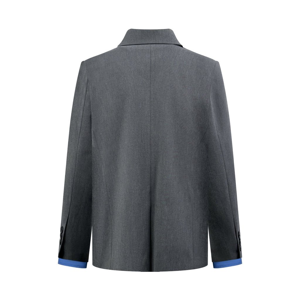 2026 New Model GS Logo Single Button Wool Suit (BB892-D40)