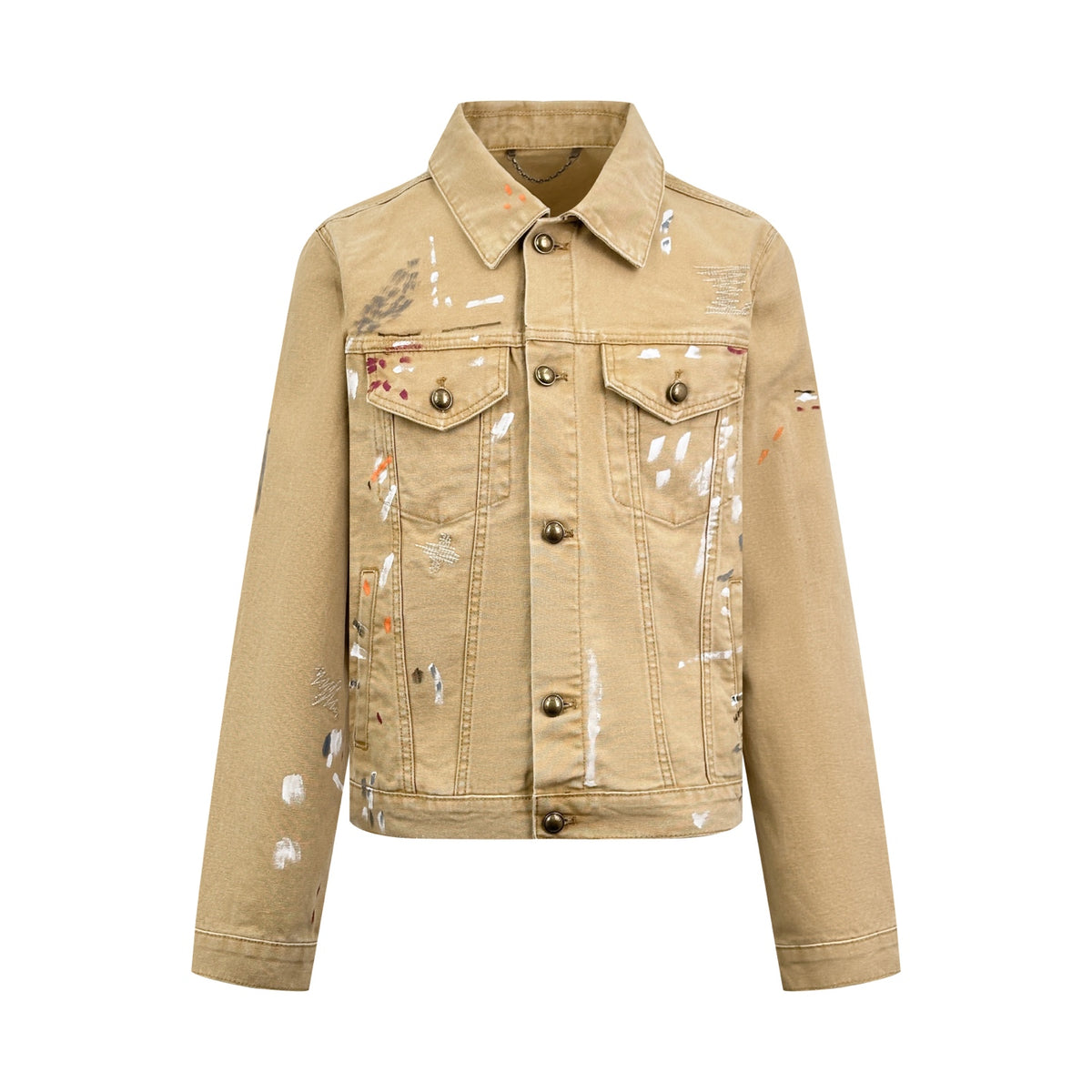 2026 New Model GS Blot Marked Denim Jacket (AA645-C35)