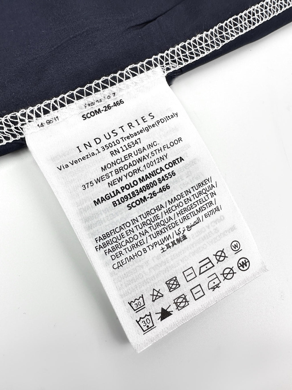2026 New Model GS Logo Color-Contrasting Stitch Jacket (AA669-B90)