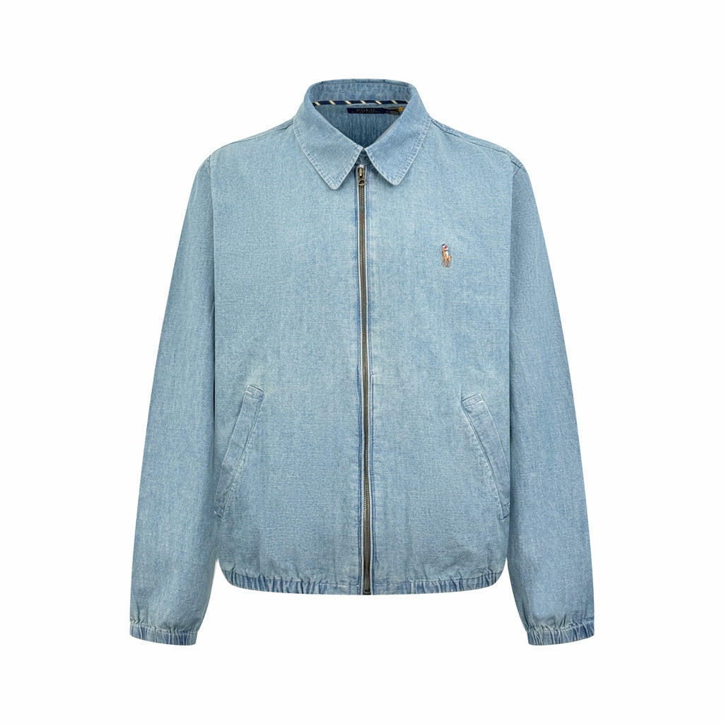2026 New GS Colour Embroidered Denim Jacket (CC904-B60)