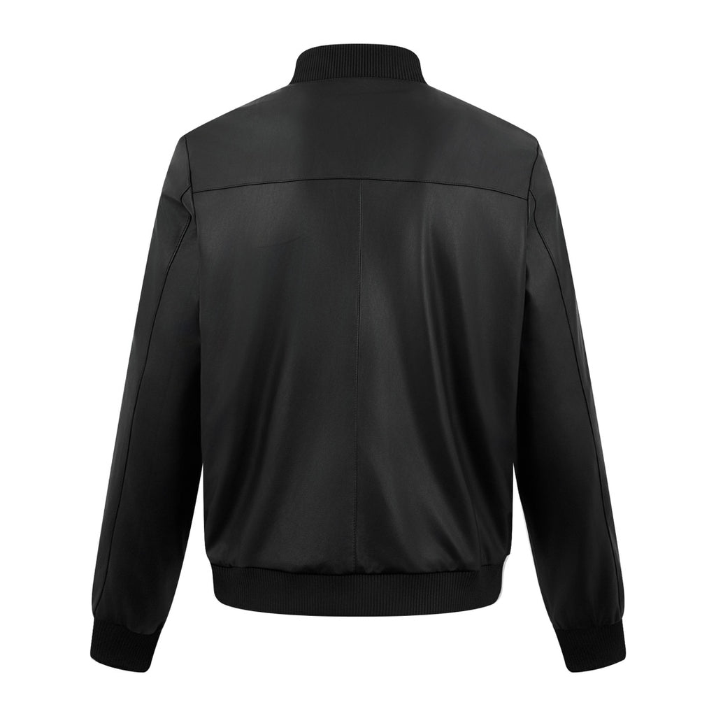 2026 New Model GS Two-Sided Wear Leather Plain Weave Jacket (25288-D10)