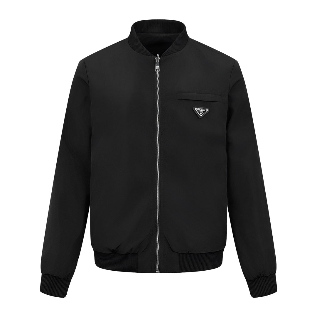 2026 New Model GS Two-Sided Wear Leather Plain Weave Jacket (25288-D10)