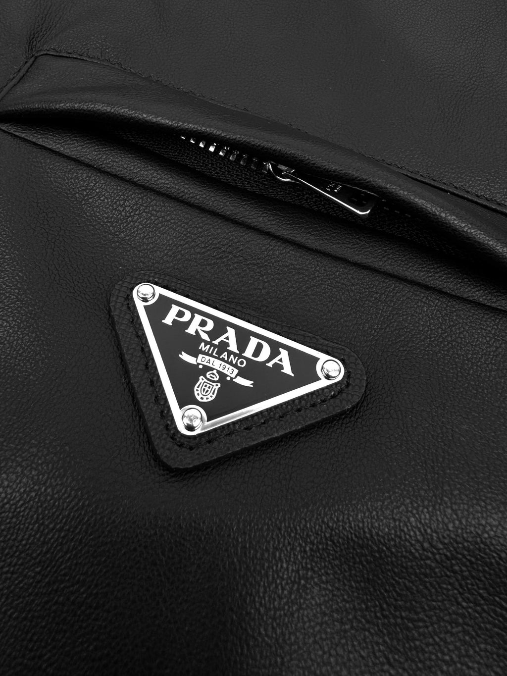 2026 New Model GS Two-Sided Wear Leather Plain Weave Jacket (25288-D10)