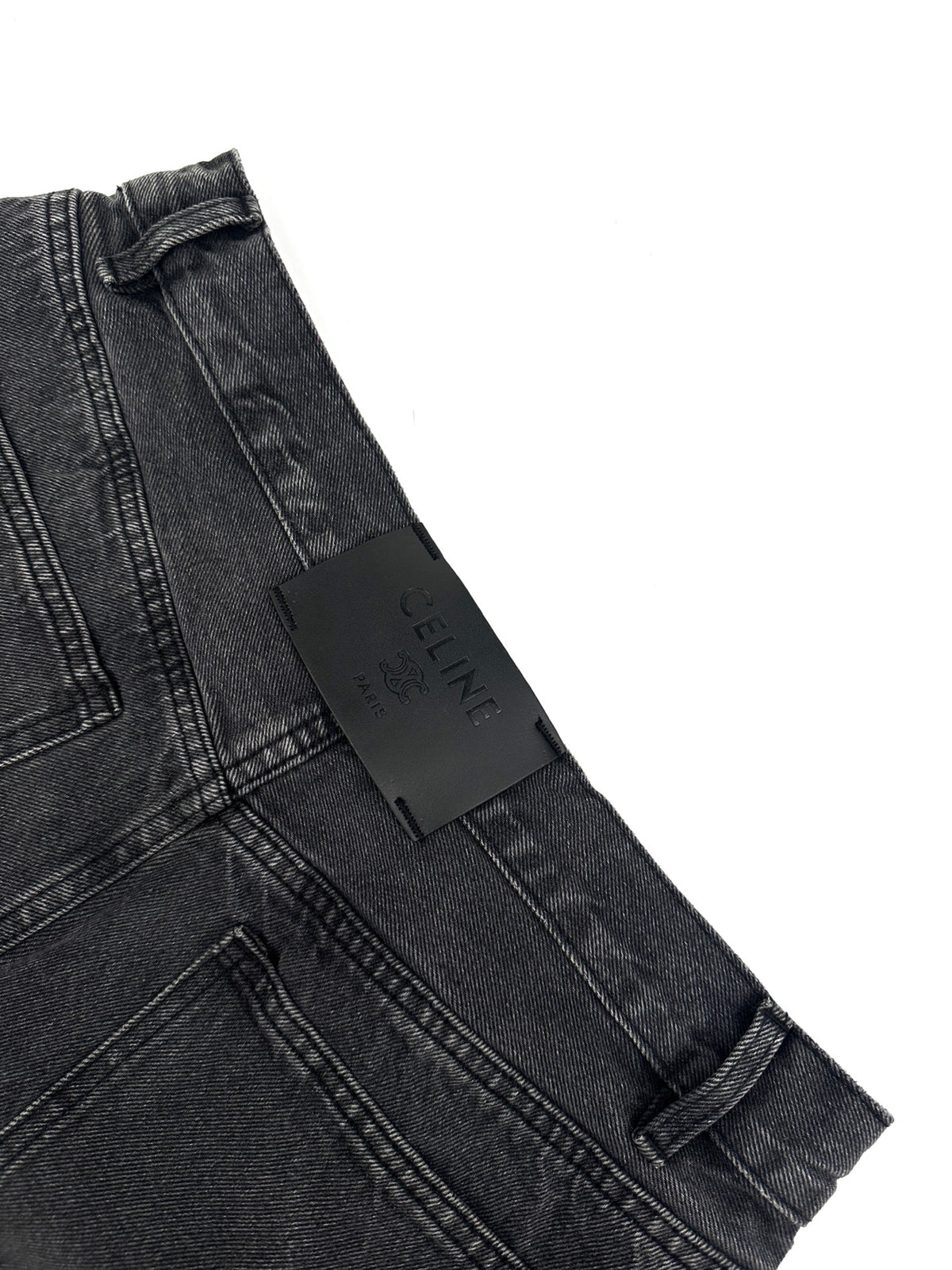 2026 New Model GS Leather Embroidered Denim Pants (BB4007-B65)