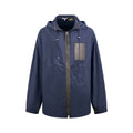 2026 New Style GS Leather Patched Hooded Coat (AA639-C25)