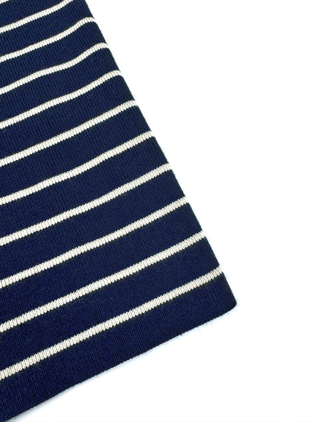 2026 New GS Striped Embroidered Button-Side-Opening Jumper (25342-B35)