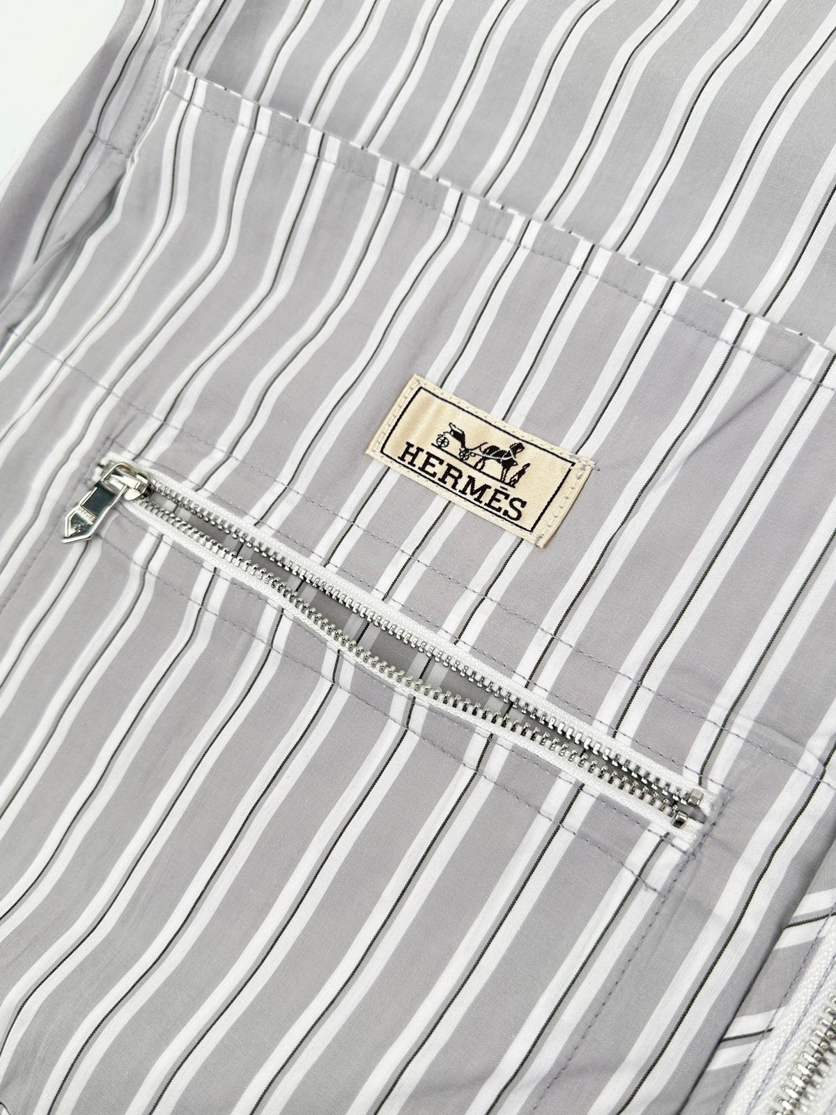 2026 new GS logo printed striped coat (BB4009-C00)