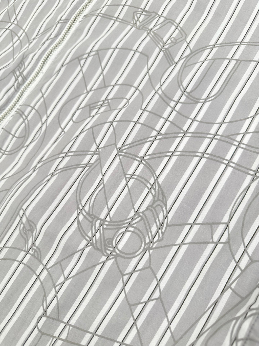 2026 new GS logo printed striped coat (BB4009-C00)