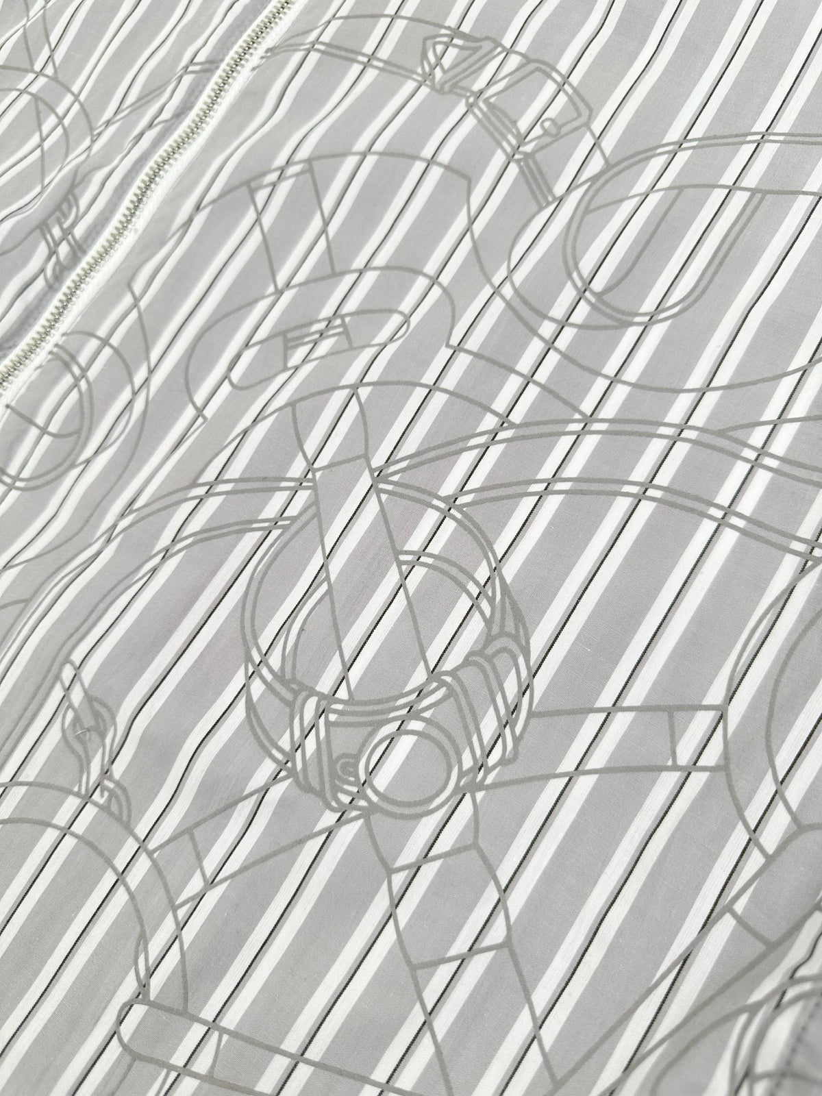 2026 new GS logo printed striped coat (BB4009-C00)