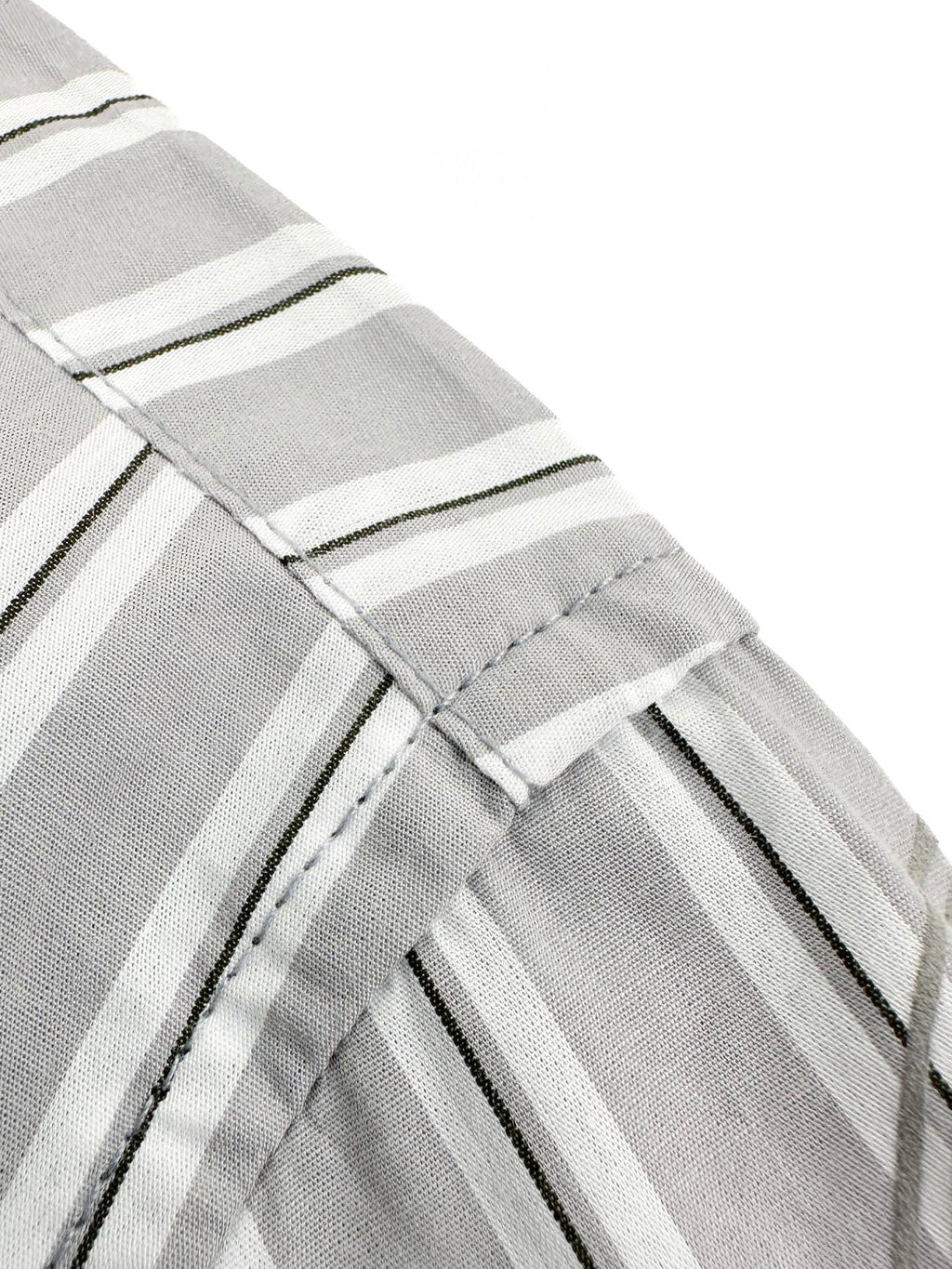2026 new GS logo printed striped coat (BB4009-C00)