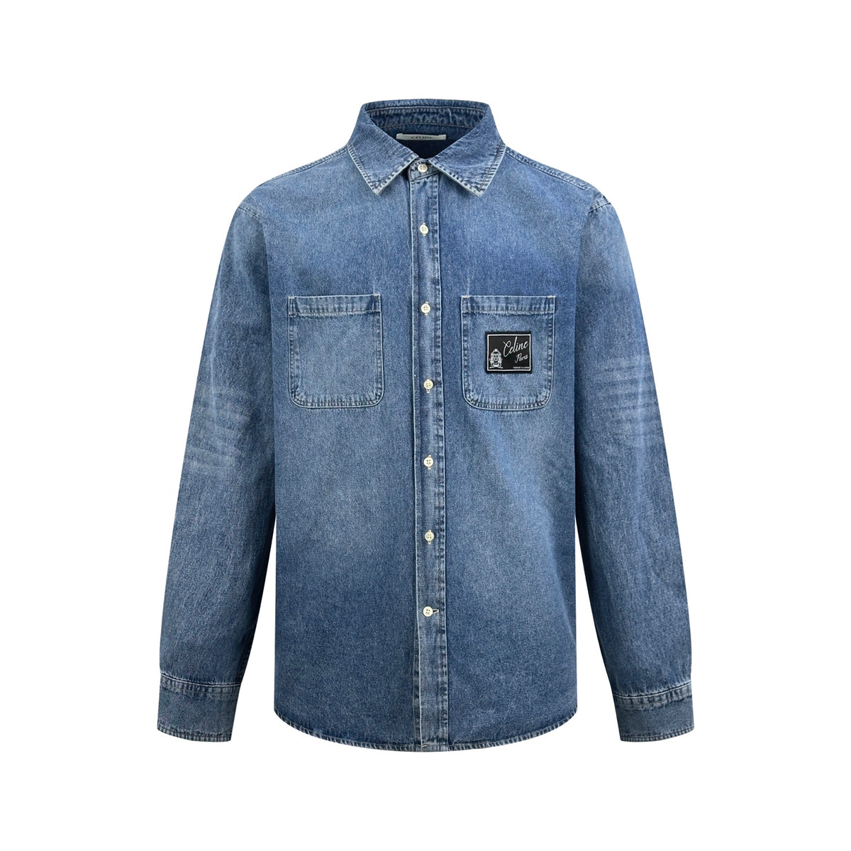 2026 new model GS label-attached denim shirt (BB4019-B35)