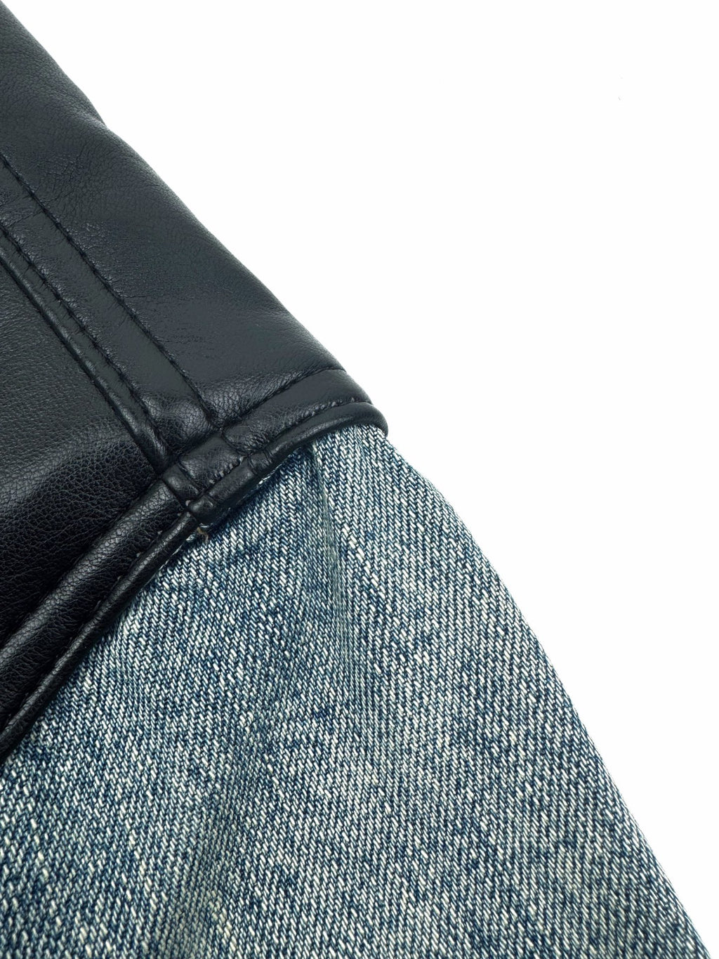 2026 New Model GS Leather Denim Jacket (25278-C65)