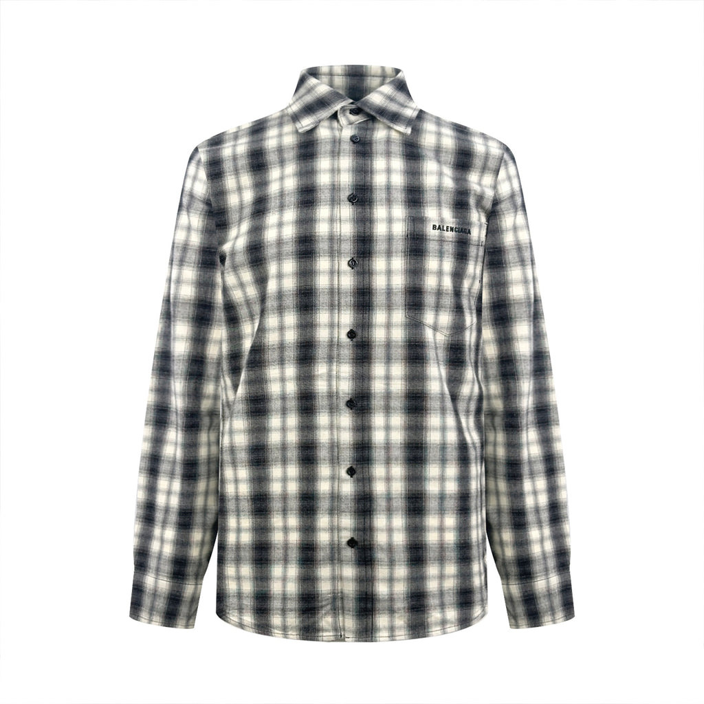 2026 new model GS logo check shirt (AA685-B30)