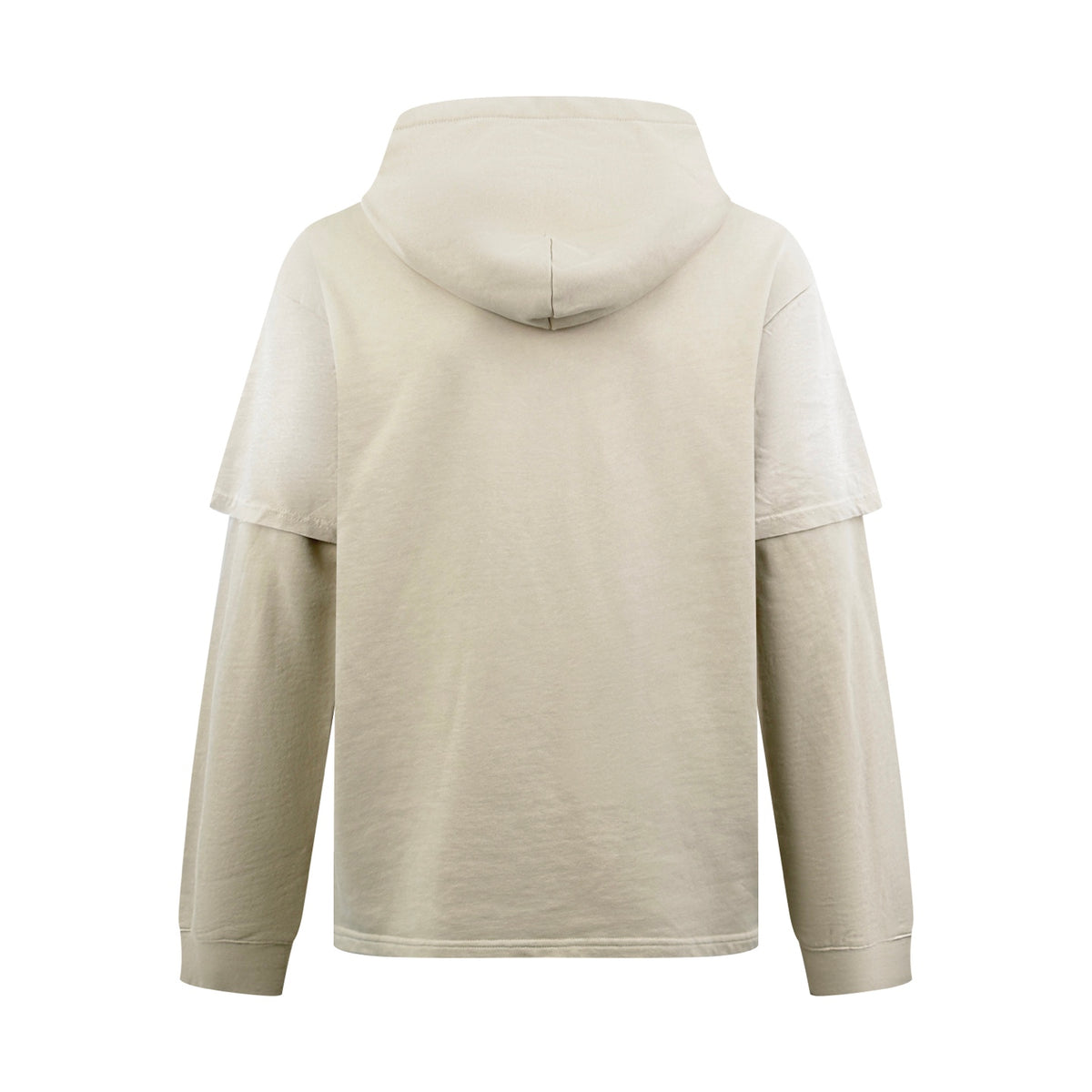 2026 New Model GS Logo Layered Hooded Sweatshirt (CC7005-B85)
