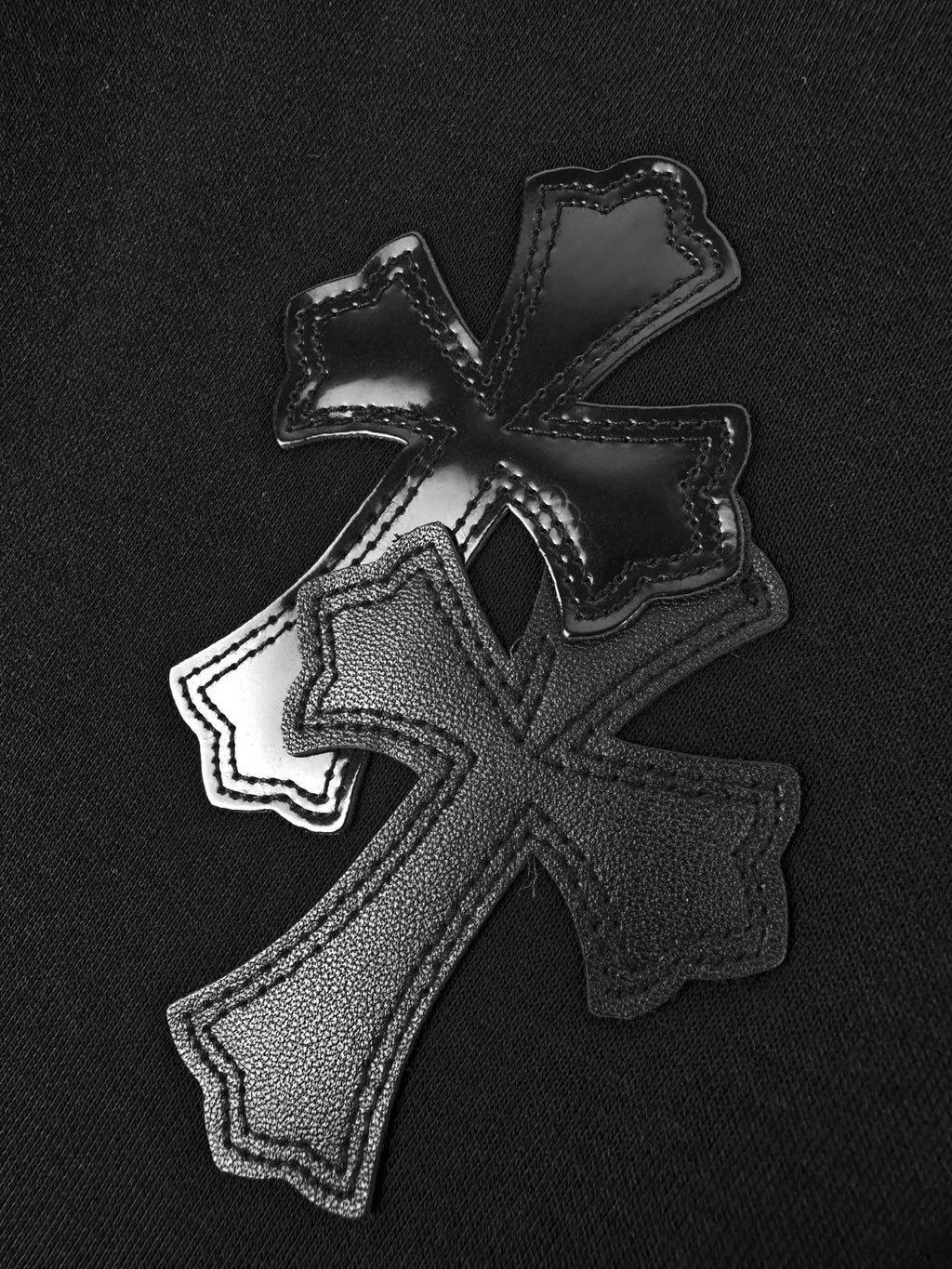 2026 New Model GS Cross Leather Patch Pants (CC7011-B90)