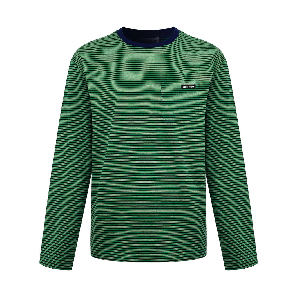2026 New Model GS Logo Striped Long-Sleeved Shirt (CC7016-A70)