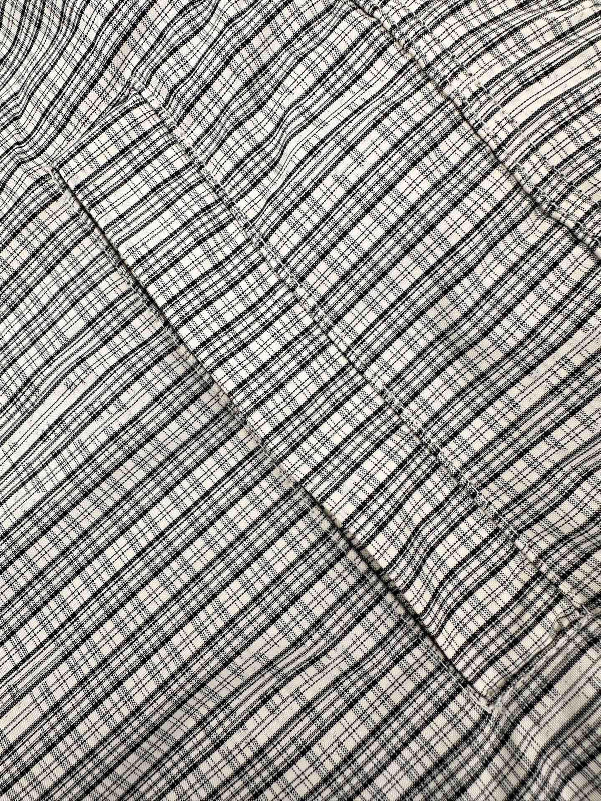 2026 new model GS logo check-pattern lined zipper pants (AA659-B85)