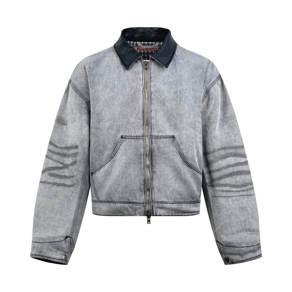2026 new model GS vintage leather cotton jacket and jeans (BB874-D50)